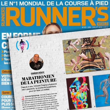 Vincent DOGNA Runner's World N°62
