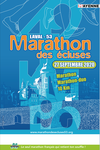 Adaptation d'un tableau pour l'affiche du Marathon de Laval - 2020 - © Dogna