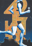 42K Lux - Acryl. 65 x 92 cm. A VENDRE / For sale