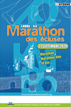 Adaptation d'un tableau pour l'affiche du Marathon de Laval - 2020 - &copy; Dogna