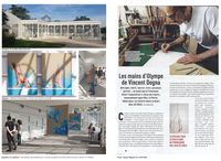 JEUX DE MAINS, expo Conflans et article dans l'Équipe magazine