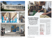 JEUX DE MAINS, expo Conflans et article dans l'&Eacute;quipe magazine