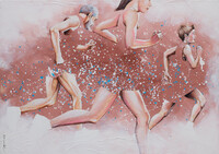 Le temps qui court 2.0 - 65 x 92 cm. A VENDRE / For sale