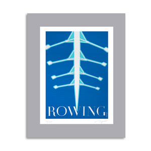 Rowing bleu &copy; Vincent Dogna